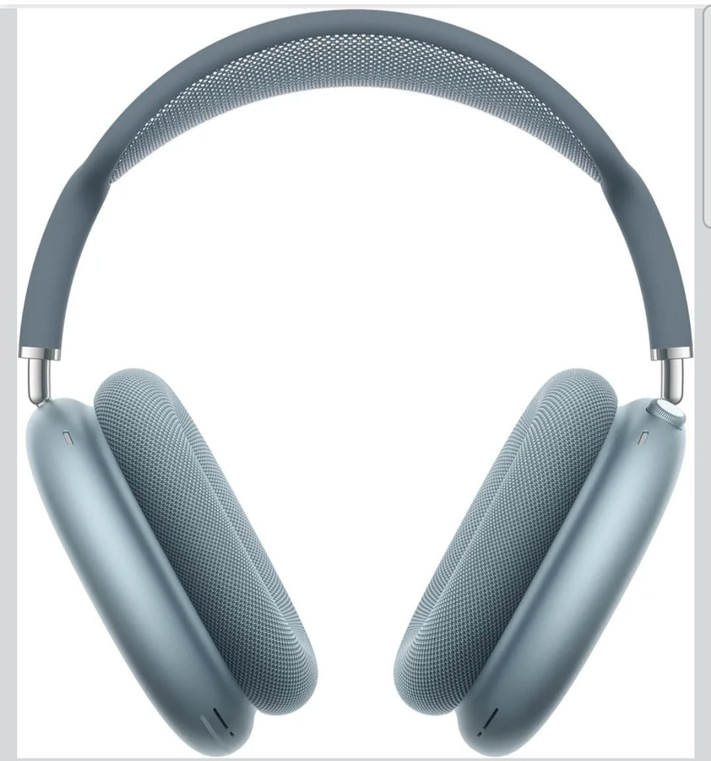 Apple AirPods Max Wireless Over-Ear Headphones, Pro-Level Active Noise Cancellation- Blue