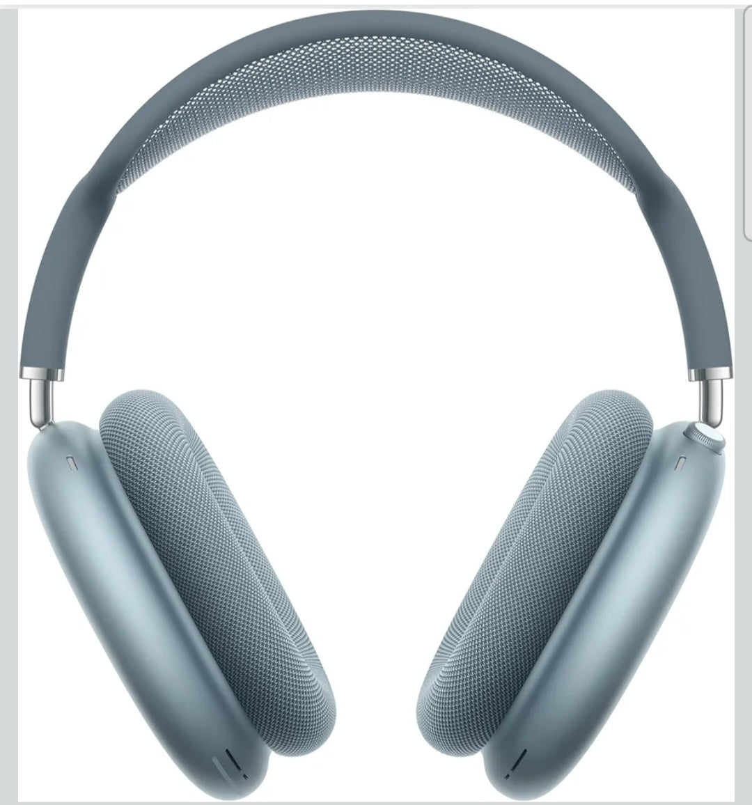 Apple AirPods Max Wireless Over-Ear Headphones, Pro-Level Active Noise Cancellation- Blue